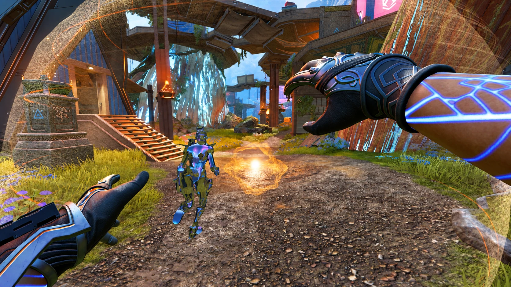 Real Apex Legends game image accompanying the game, configuration and paid cheat access explanation