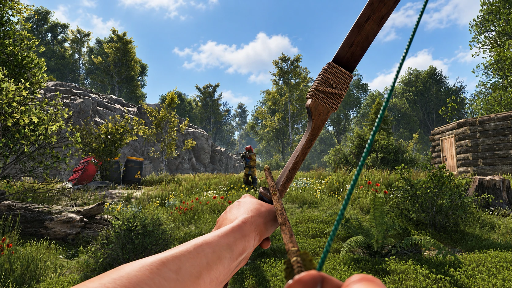 Real Rust game image accompanying the External and Internal purchase comparison